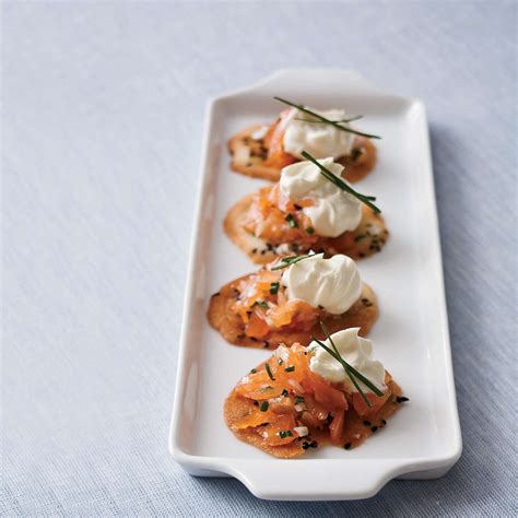 smoked-salmon-crisps-recipe-food-wine image