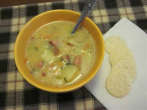 chunky-cream-of-potato-soup-recipe-sparkrecipes image