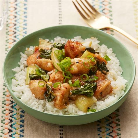 recipe-sesame-chicken-with-bok-choy-jasmine-rice image