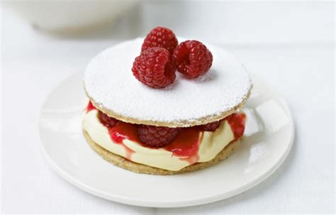 hazelnut-shortbreads-with-raspberries-recipes-delia image