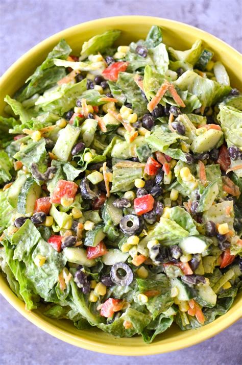 southwestern-chopped-salad-with-avocado-cilantro image