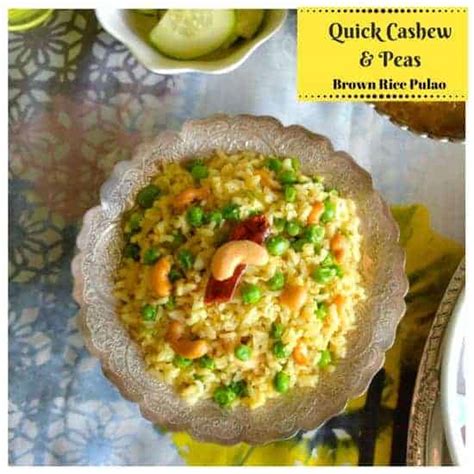 cashew-peas-brown-rice-pulao-pilaf-freezable image