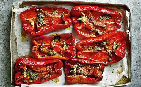 baked-peppers-with-anchovies-and-capers-recipe-the image