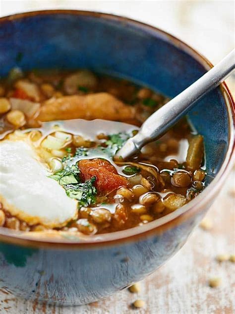 slow-cooker-chicken-lentil-soup-healthy-gluten-free image