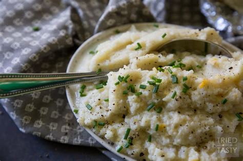 cheesy-roasted-garlic-mashed-cauliflower-tried-and image