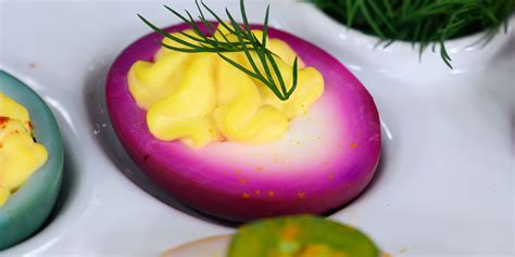 pickled-beet-deviled-eggs-recipe-today image
