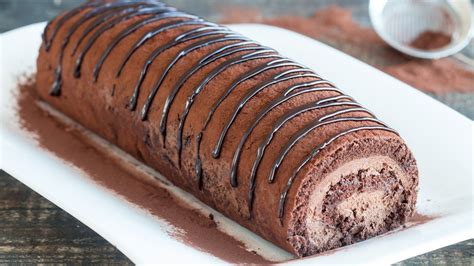 chocolate-swiss-roll-recipe-youtube image