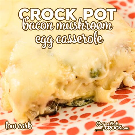 crock-pot-bacon-mushroom-egg-casserole image