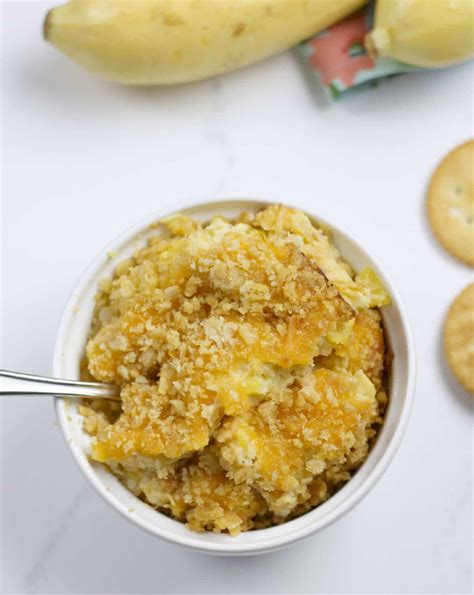 southern-squash-casserole-with-cracker-crumb-topping image
