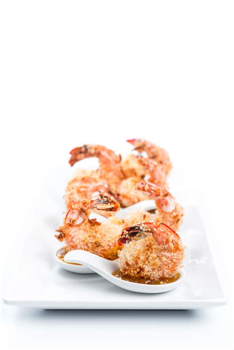baked-coconut-shrimp-with-curried-chutney-dipping image