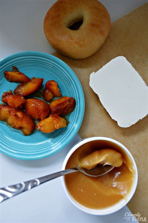homemade-peach-honey-cream-cheese-spread image