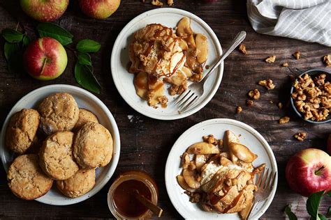 caramel-apple-biscuits-recipe-king-arthur image