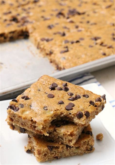 chocolate-chip-banana-bars-butter-with-a-side image