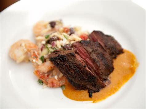 grilled-skirt-steak-with-sweet-roasted-tomato-sauce-and image