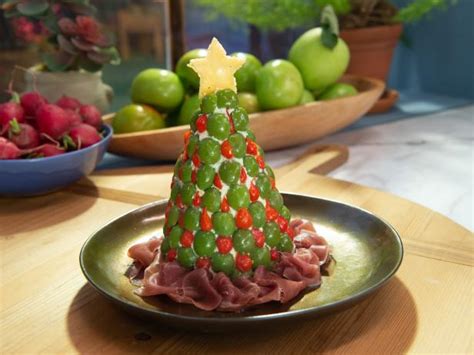 how-to-make-a-festive-cheeseball-tree-food-network image