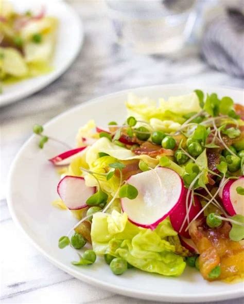 danish-cabbage-salad-with-radishes-and-candied-bacon image