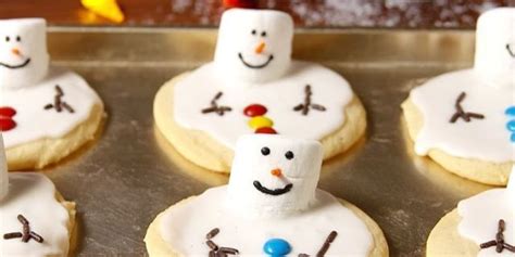 how-to-make-melted-snowman-cookies-delish image