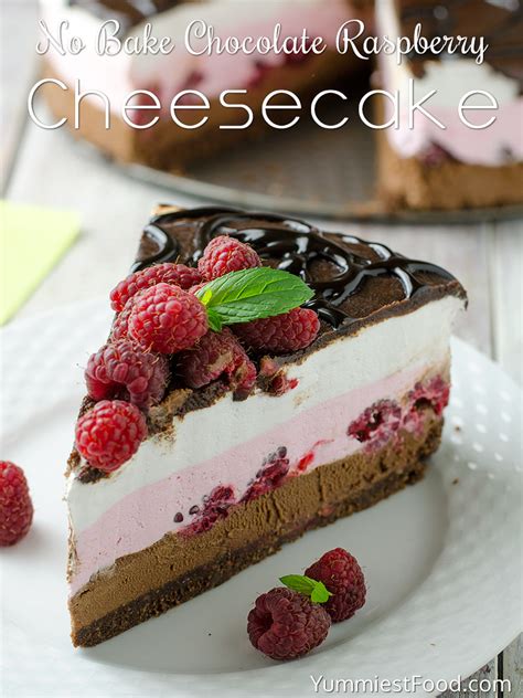no-bake-chocolate-raspberry-cheesecake-yummiest image