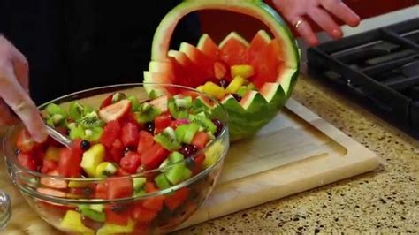 how-to-carve-a-watermelon-basket-youtube image