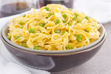 buttered-egg-noodle-side-dish-with-peas-pumpkin-n-spice image