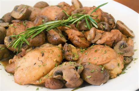 stove-top-chicken-thighs-with-mushrooms-and-red image