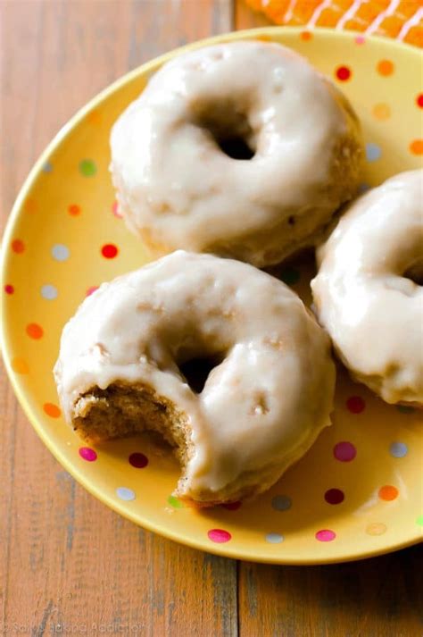 baked-maple-glazed-donuts-sallys-baking-addiction image