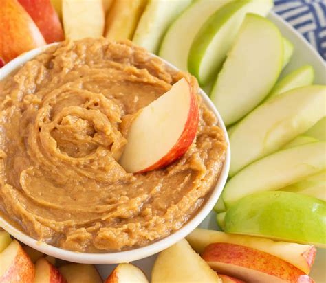 crunchy-peanut-butter-apple-dip-fruit-recipe-fruits image