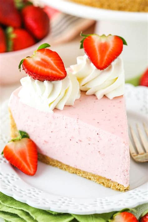 easy-no-bake-strawberry-cheesecake-recipe-life image