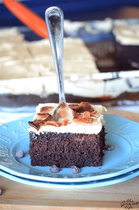 chocolate-peanut-butter-bacon-cake-mom-makes-dinner image