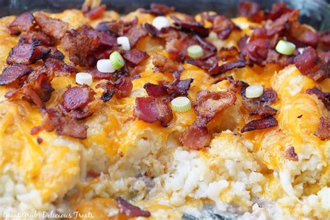 tater-tot-breakfast-casserole-with-bacon-sausage-and image