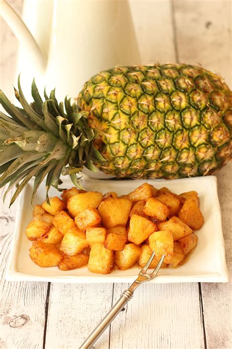brown-sugar-roasted-pineapple-mirlandras-kitchen image
