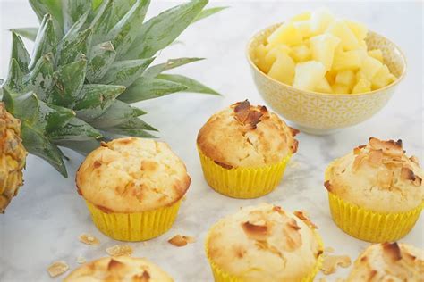 pineapple-and-coconut-muffins-the-organised image