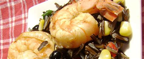 shrimp-and-wild-rice-salad-oldways image