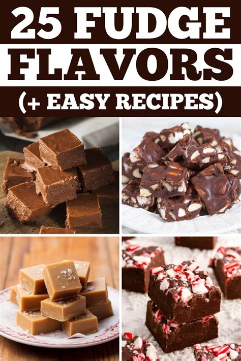 25-fudge-flavors-easy-recipes-insanely-good image