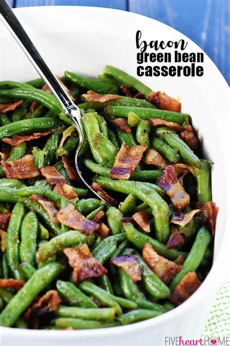 best-green-beans-with-bacon-brown-sugar-glaze image