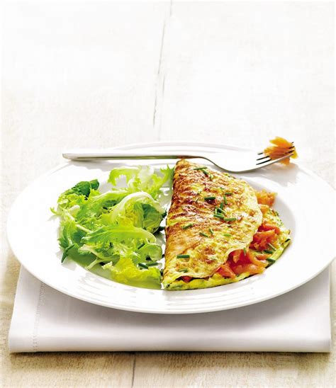 speedy-smoked-salmon-omelette-recipe-delicious image