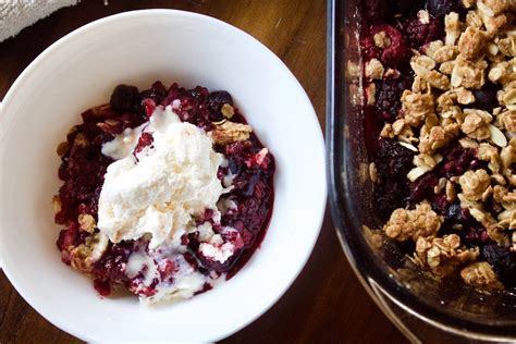 frozen-berry-crisp-easy-dessert-recipe-to-taste image