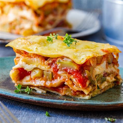 homemade-vegetable-lasagna-recipe-happy-foods-tube image