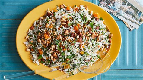 greek-rice-with-parsley-almonds-and-apricots image