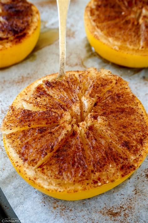 baked-grapefruit-with-maple-syrup-and-cinnamon image