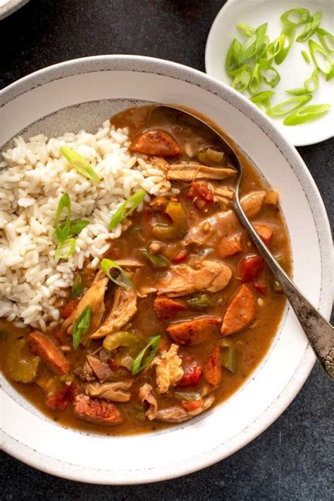 turkey-gumbo-with-andouille-sausage-lemon-blossoms image