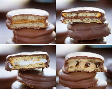 chocolate-covered-ritz-crackers-four-ways-i-am-baker image