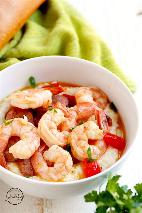 cajun-shrimp-and-grits-with-andouille-sausage-a image