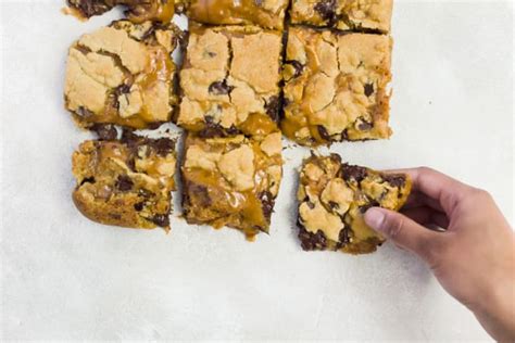 caramel-cookie-bars-recipe-food-fanatic image
