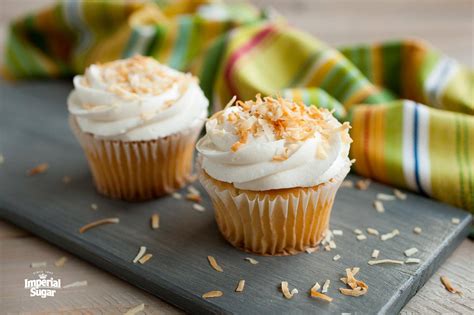 coquito-cupcakes-with-toasted-coconut-imperial-sugar image