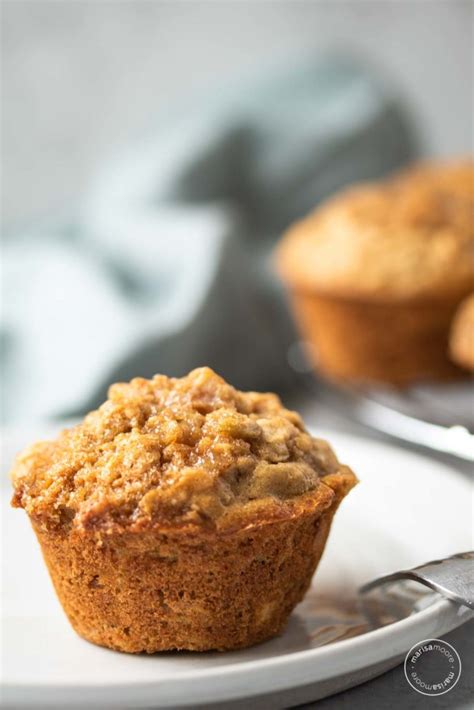 healthy-ish-pear-oatmeal-muffins-marisa-moore image