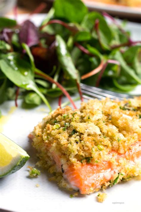 citrus-crusted-arctic-char-with-mixed-greens image
