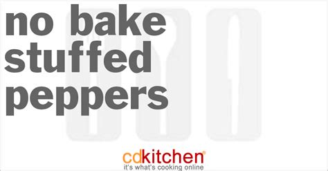 no-bake-stuffed-peppers-recipe-cdkitchencom image