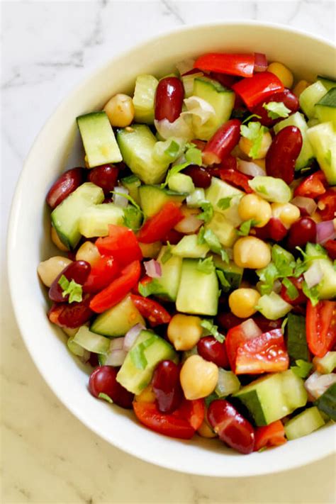 chickpea-kidney-bean-salad-cook-it-real-good image