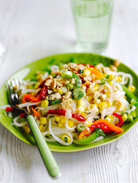 pepper-noodle-salad-vegetables-recipes-jamie image